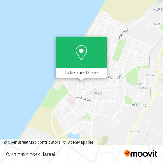 מאיר משיח דיי ג'י map