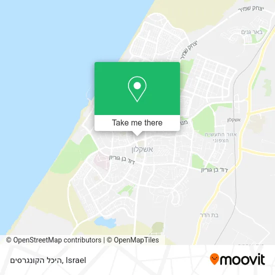 Карта היכל הקונגרסים
