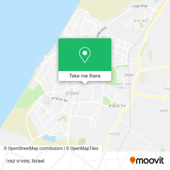ספורט קפה map