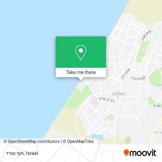 Карта חוף נפרד