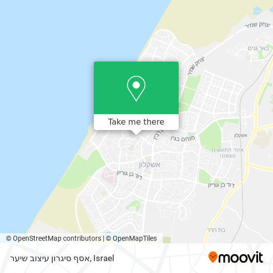 Карта אסף סיגרון עיצוב שיער