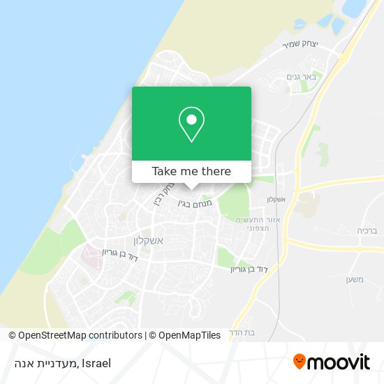 מעדניית אנה map