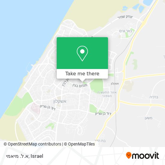 א.ל. מיאמי map