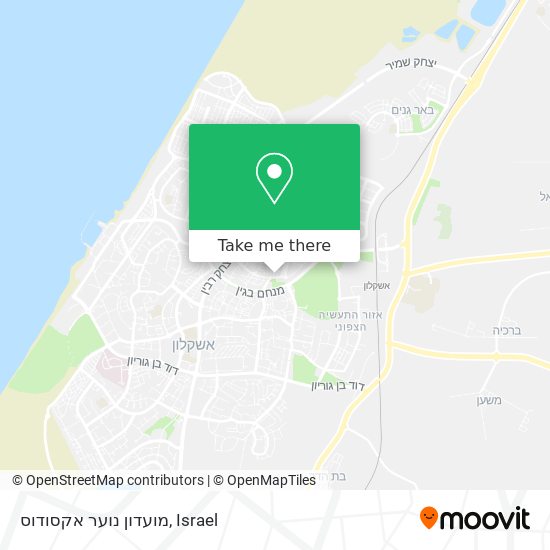 מועדון נוער אקסודוס map