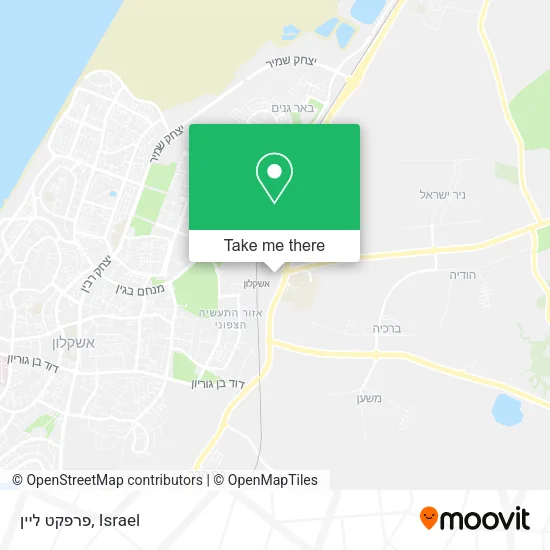 Карта פרפקט ליין
