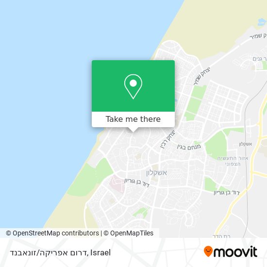 דרום אפריקה/זונאבנד map