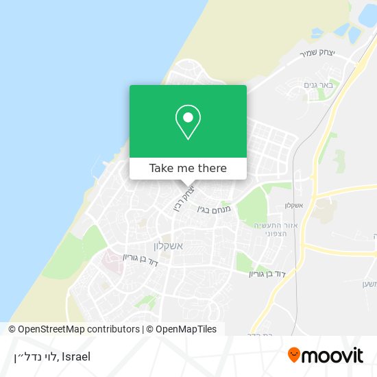 לוי נדל״ן map