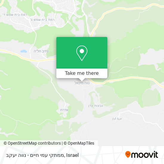 ממתקי עמי חיים - נווה יעקב map