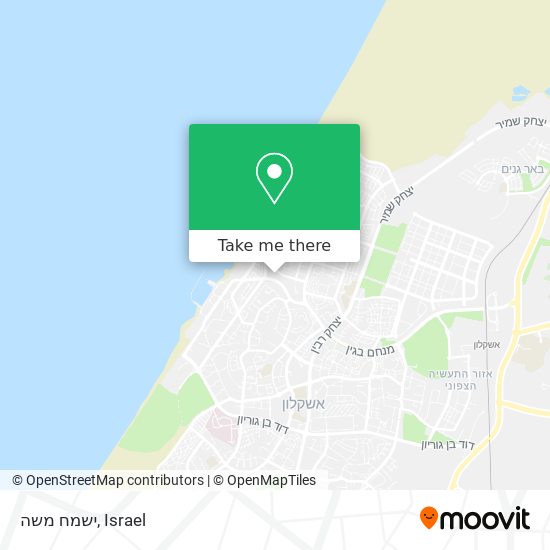 ישמח משה map