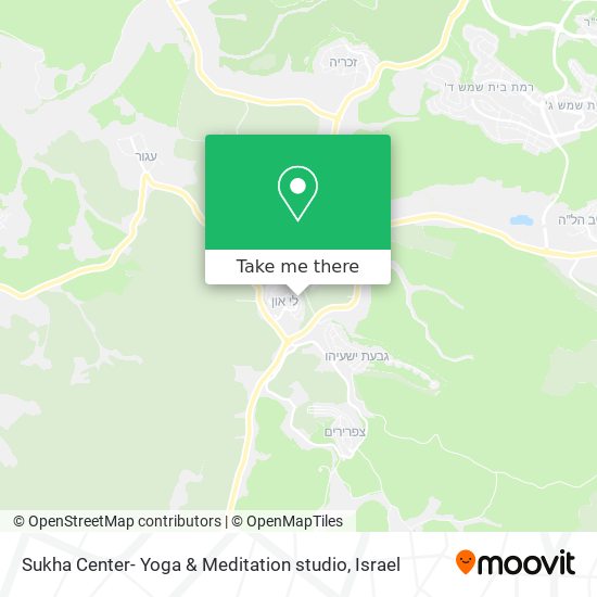 Sukha Center- Yoga & Meditation studio map