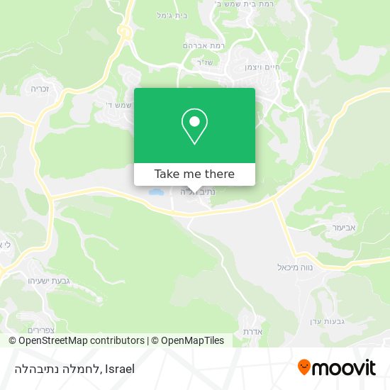 לחמלה נתיבהלה map