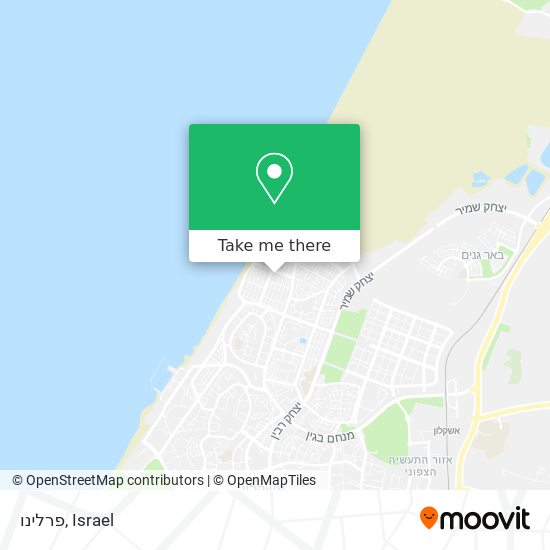 פרלינו map