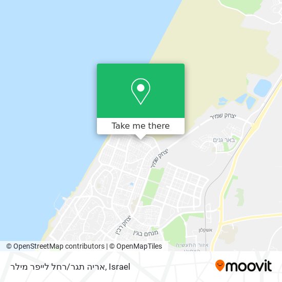 אריה תגר/רחל לייפר מילר map