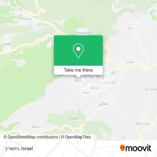 Карта רוזמרין
