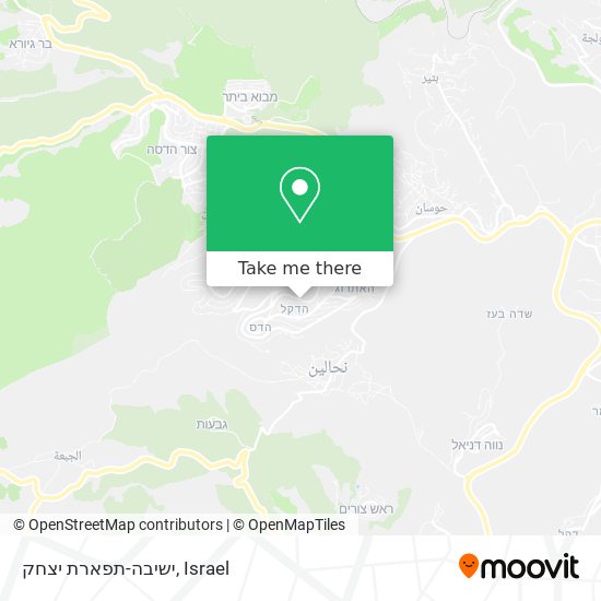 ישיבה-תפארת יצחק map