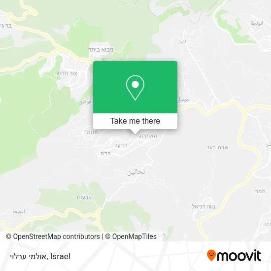 Карта אולמי ערלוי