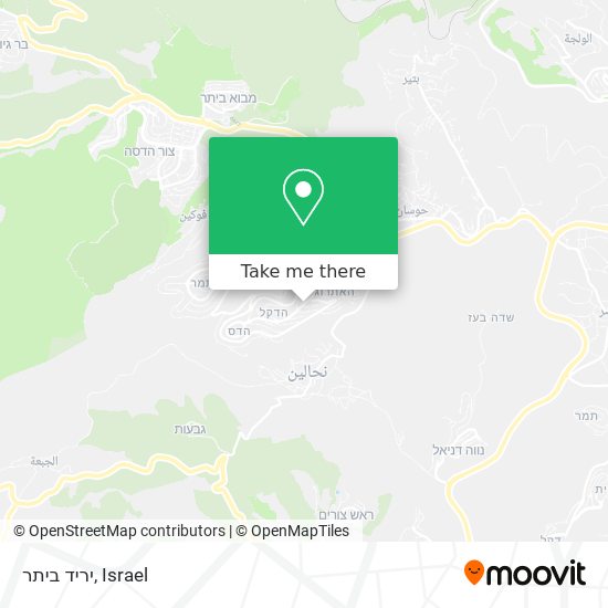 יריד ביתר map