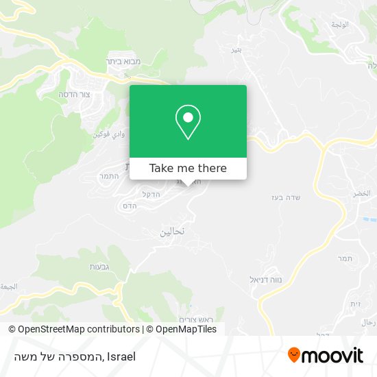 המספרה של משה map