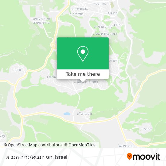 חגי הנביא/נריה הנביא map