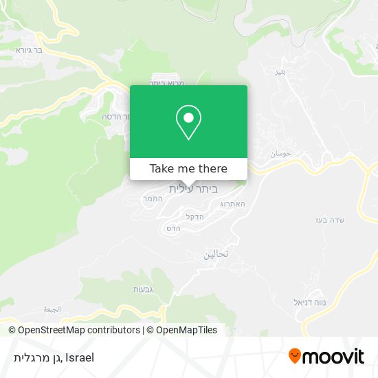 גן מרגלית map