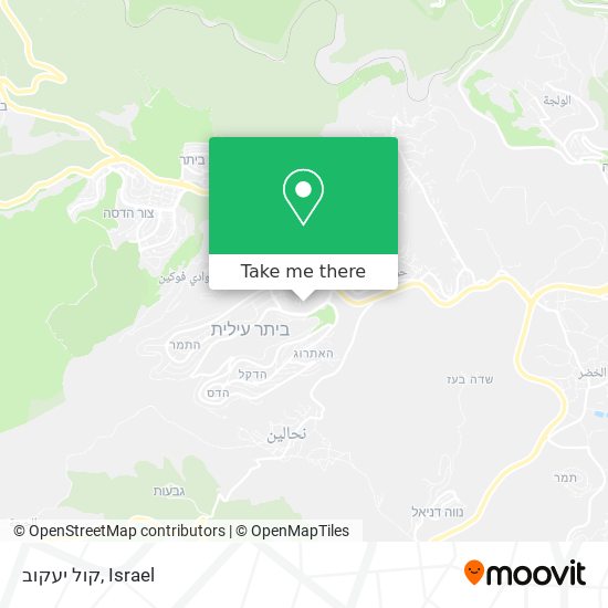 קול יעקוב map