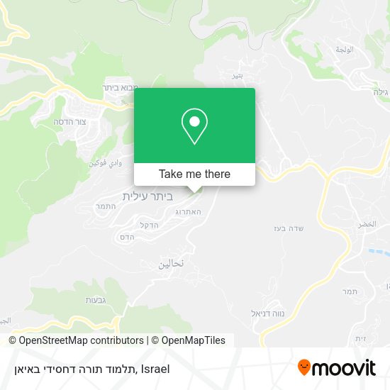 תלמוד תורה דחסידי באיאן map