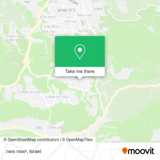 Карта ישמח משה