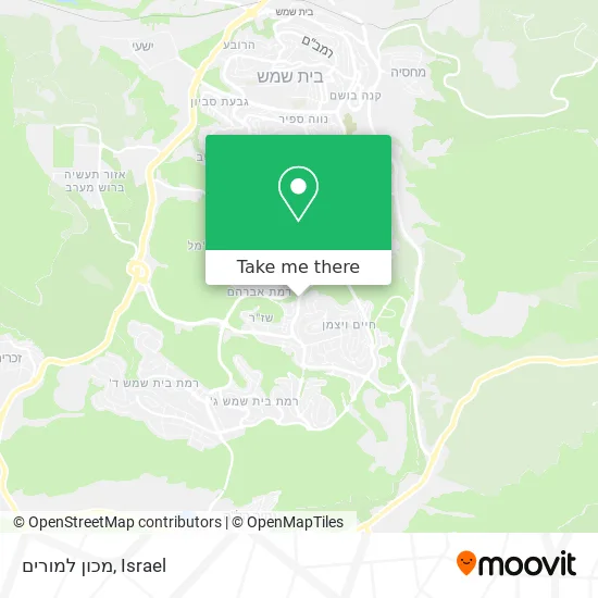 Карта מכון למורים