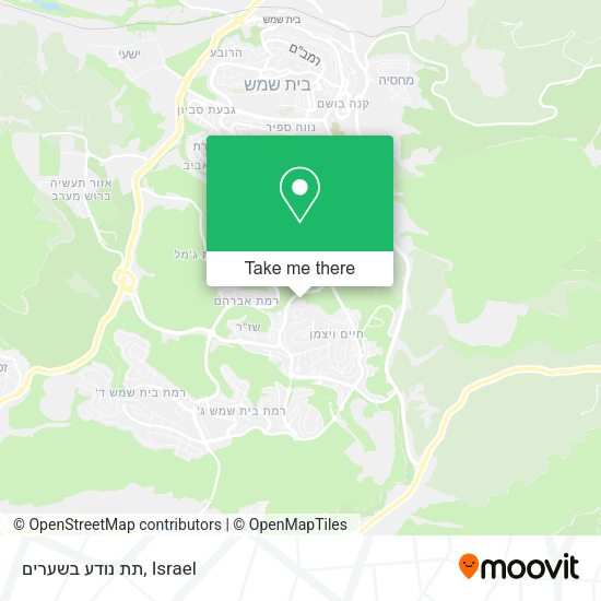 תת נודע בשערים map