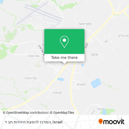 המרכז להפצת היהדות חב ד map