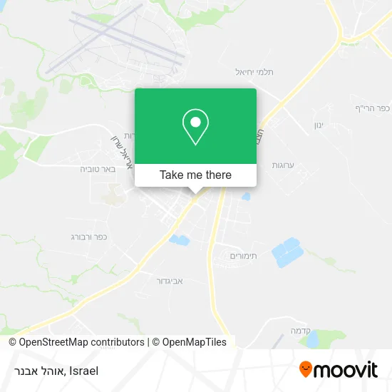 Карта אוהל אבנר