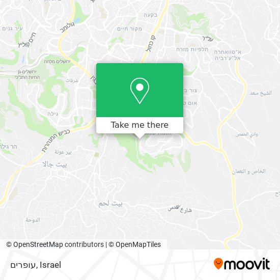 Карта עופרים