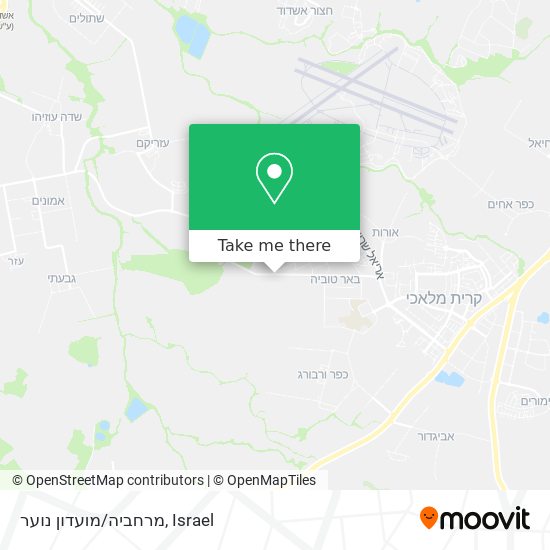 מרחביה/מועדון נוער map