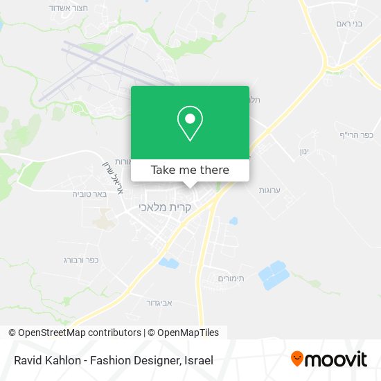 Ravid Kahlon - Fashion Designer map