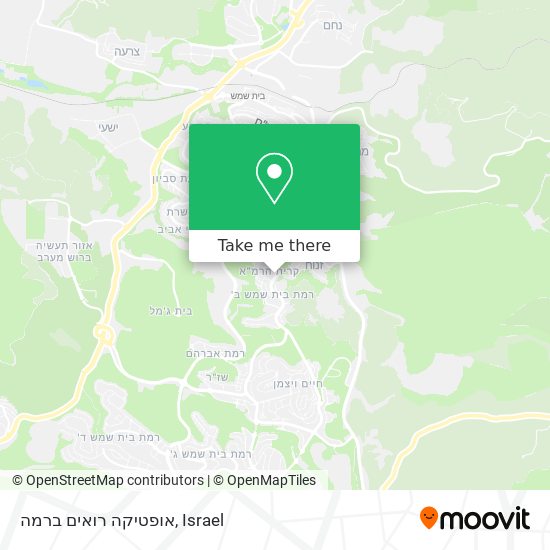 Карта אופטיקה רואים ברמה