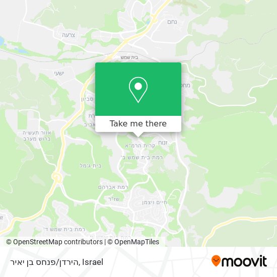 Карта הירדן/פנחס בן יאיר