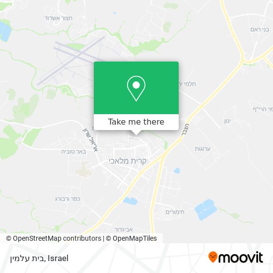 בית עלמין map