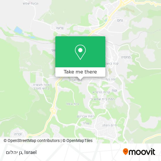 גן יהלום map