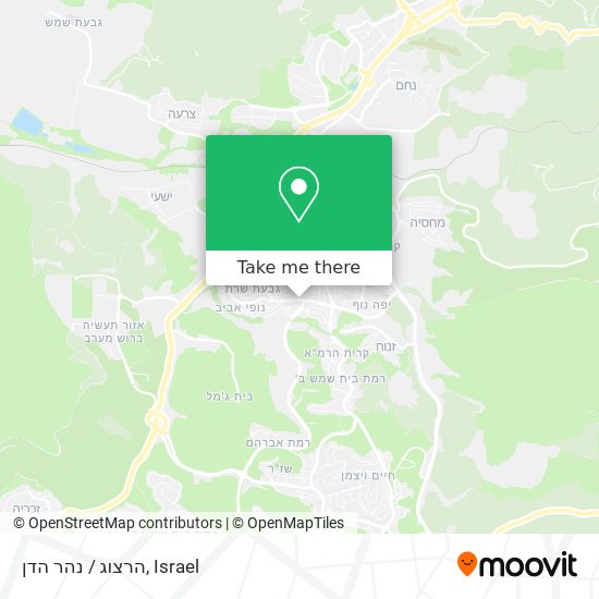 הרצוג / נהר הדן map