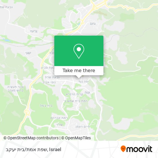 שפת אמת/בית יעקב map