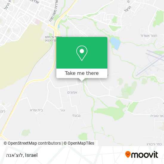 לוצ'אנה map