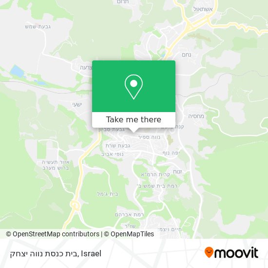 בית כנסת נווה יצחק map