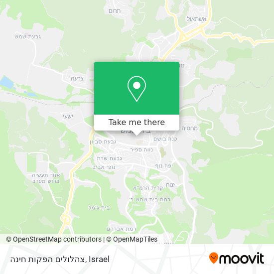 צהלולים הפקות חינה map