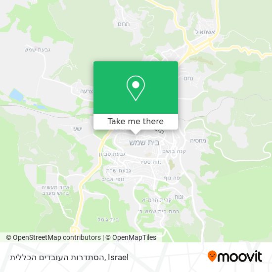 Карта הסתדרות העובדים הכללית