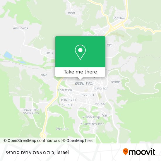 בית מאפה אחים סחראי map