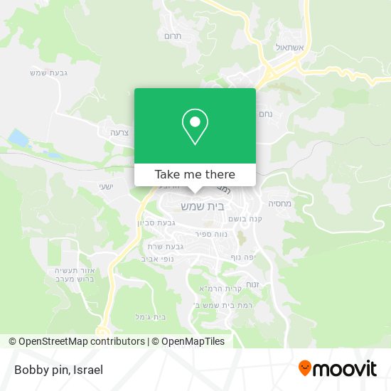 Карта Bobby pin