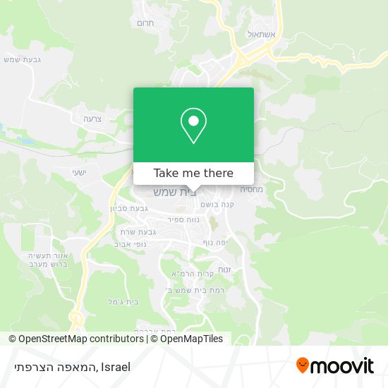 המאפה הצרפתי map