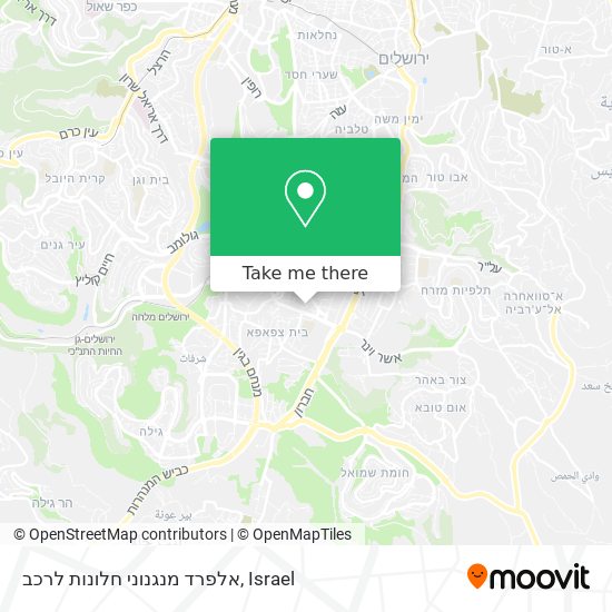 אלפרד מנגנוני חלונות לרכב map