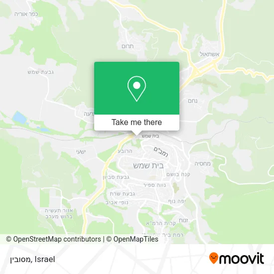 Карта מסובין