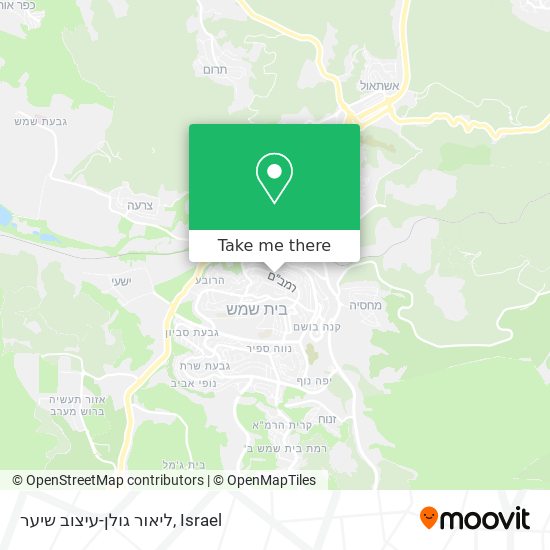 ליאור גולן-עיצוב שיער map
